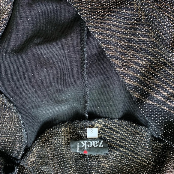 Metallic wrap dress - Picture 3 of 3